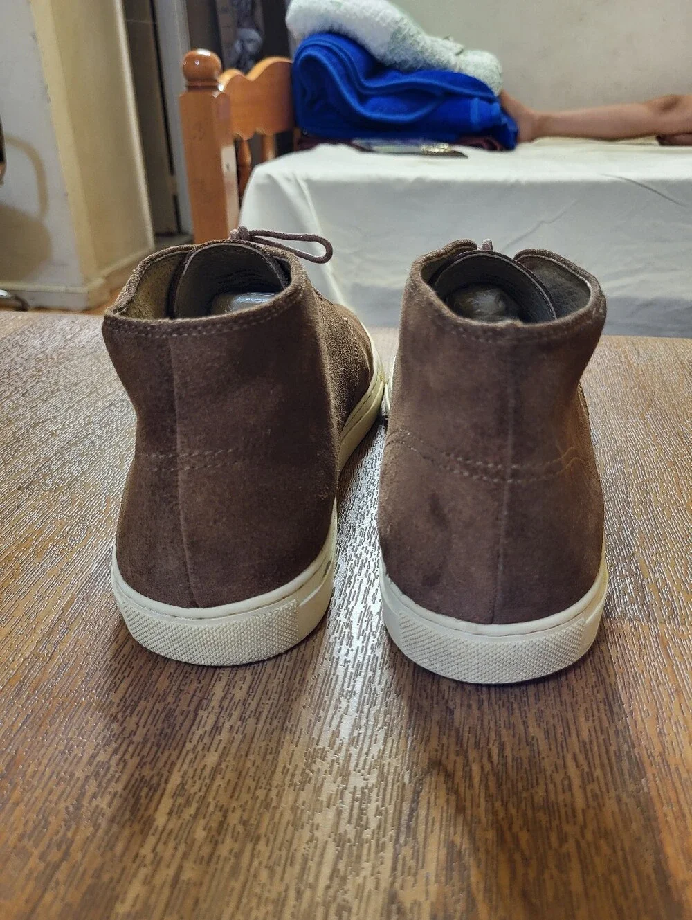 Banana Republic leather Brown mens shoes size 11.5